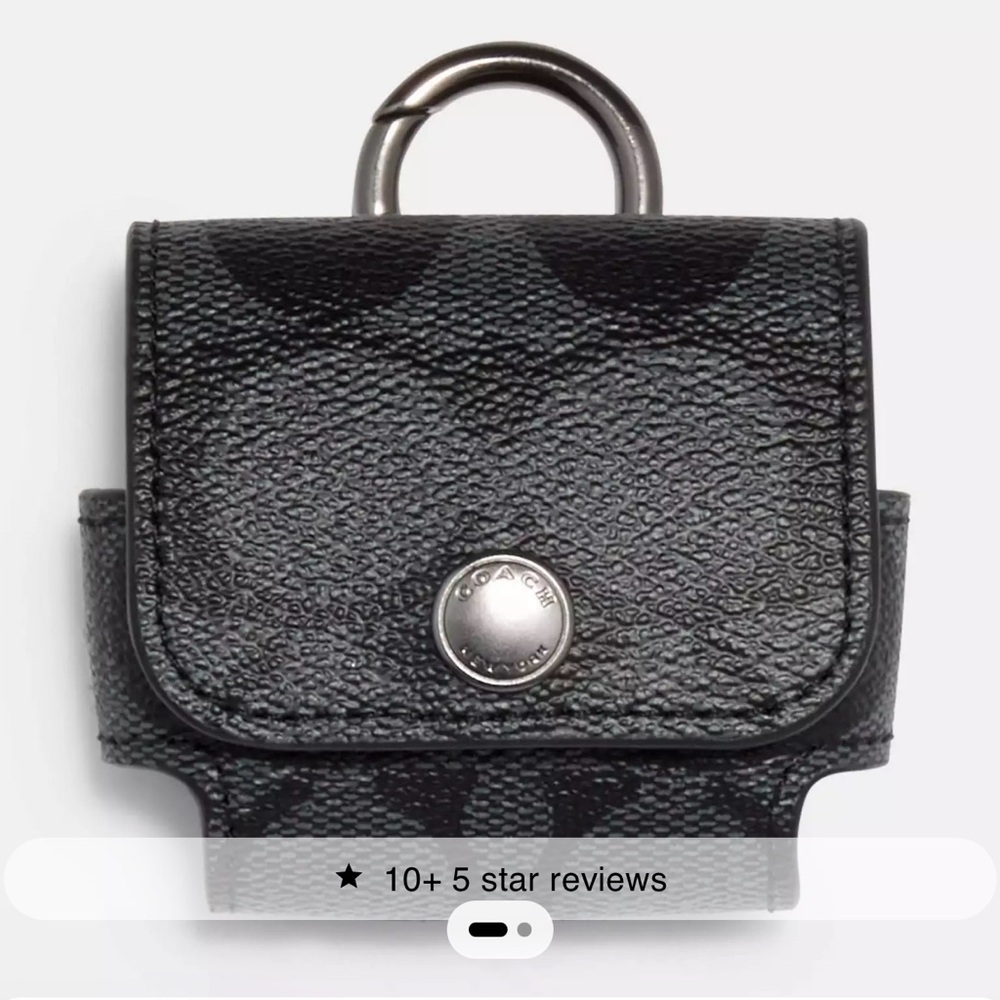 COACH IPHONE HEAR BUDS CASE